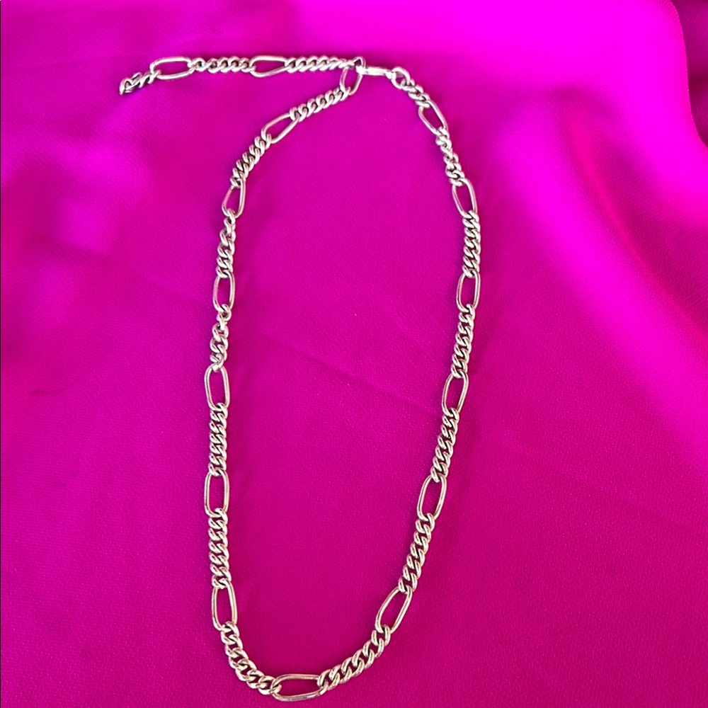 Noonday Collection Elegant Silver Chain Necklace
